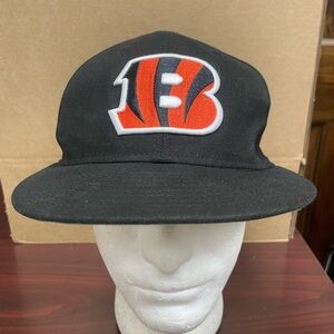 Cincinnati Bengals New Era Mens 9FIFTY Black & Orange Adjustable Snapback Hat